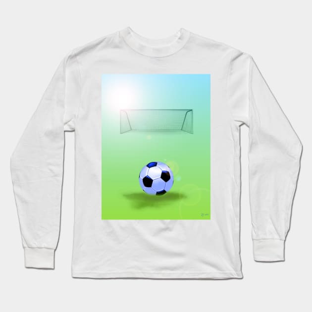 Soccer Long Sleeve T-Shirt by danieljanda